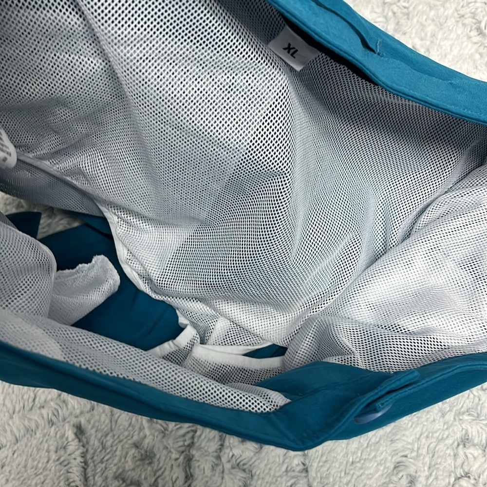 Aronik 4 1/2” Mens teal Lined Swim Trunks XL - Picture 5 of 11